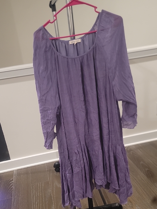 indigo soul Dresses & Skirts - indigo soul Lavender Purple Boho Tunic Dress